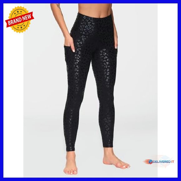 High Waist Tummy Control Yoga Pants with Deep Pockets - Medium - Picture 5 of 8